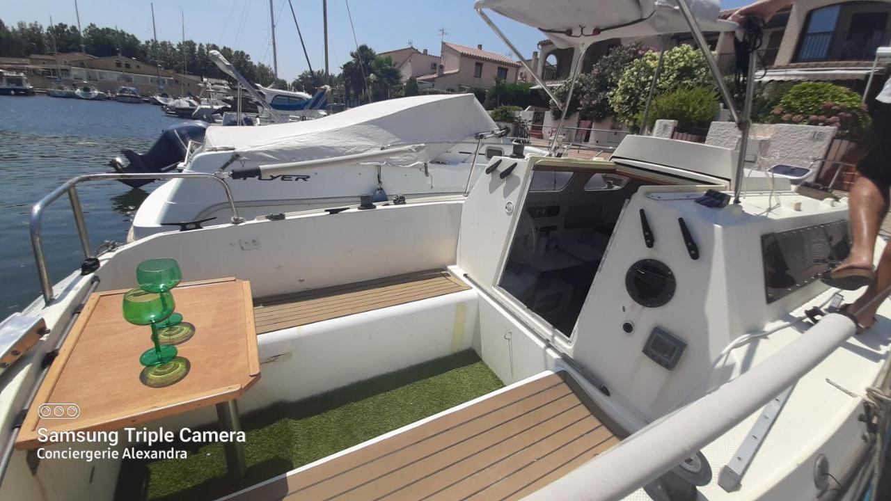 Nuit Insolite A Bord De L'Enata Un Voilier A Quai Sur La Marina De St Cyprien Сен-Сіпріян Екстер'єр фото