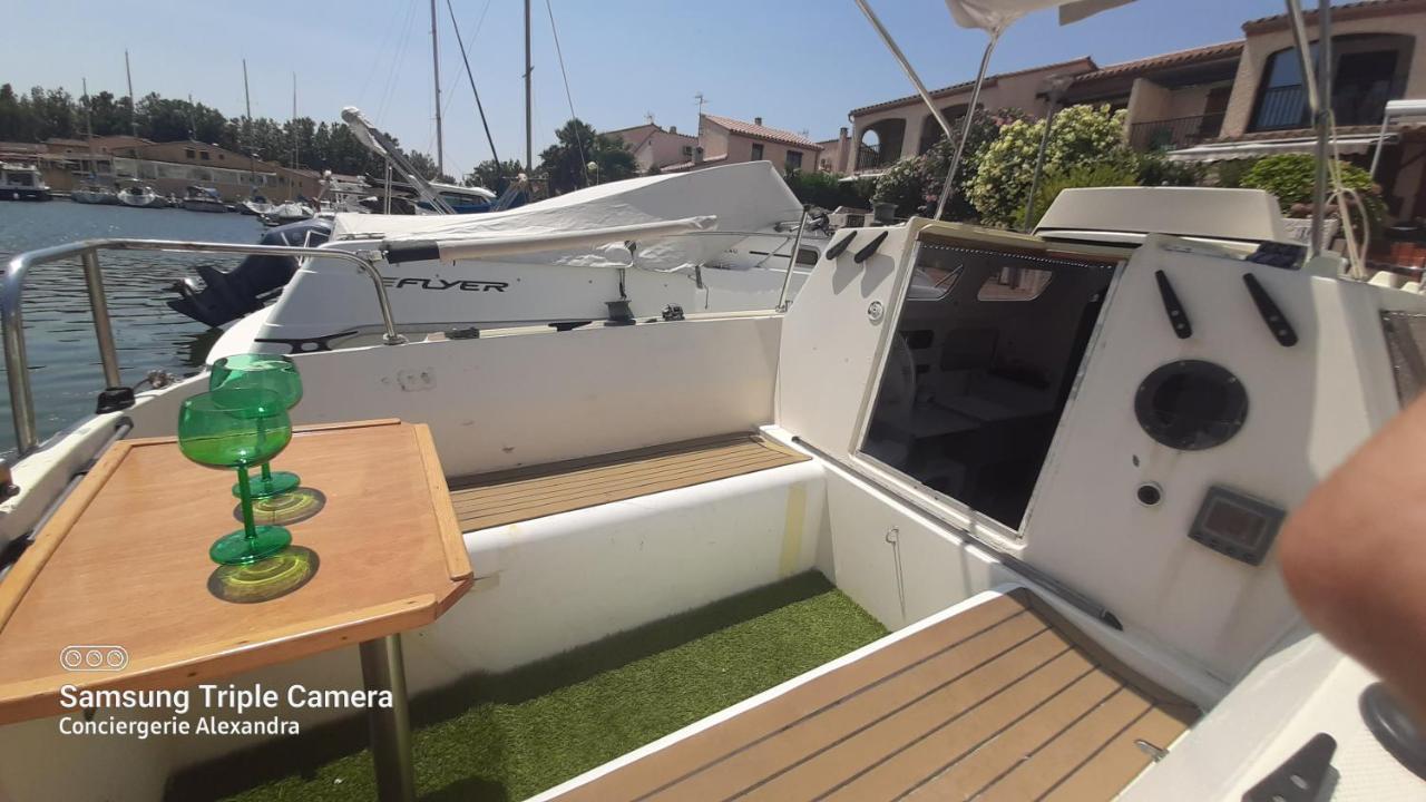 Nuit Insolite A Bord De L'Enata Un Voilier A Quai Sur La Marina De St Cyprien Сен-Сіпріян Екстер'єр фото