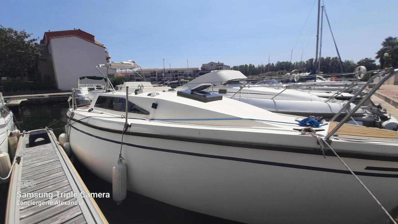 Nuit Insolite A Bord De L'Enata Un Voilier A Quai Sur La Marina De St Cyprien Сен-Сіпріян Екстер'єр фото